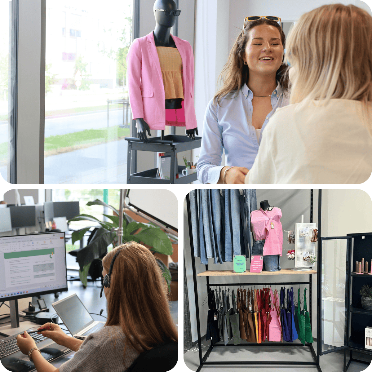 Billeder af TietgenSkolen eud & eux kontorlandskab og butik, Basic Avenue