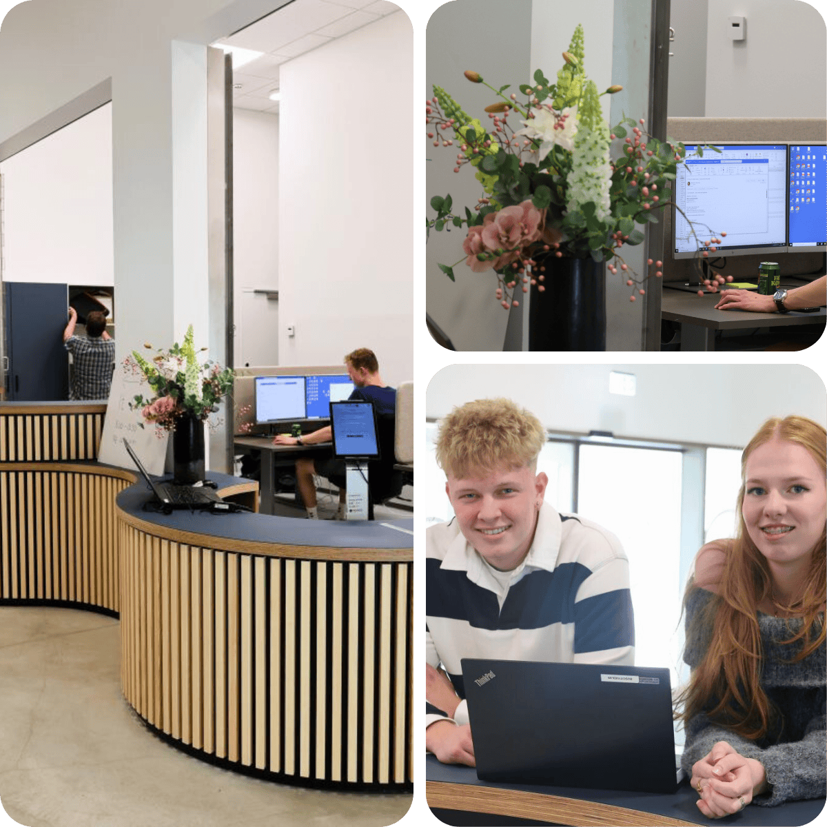 Billeder fra TietgenSkolen eud & eux reception og it-support